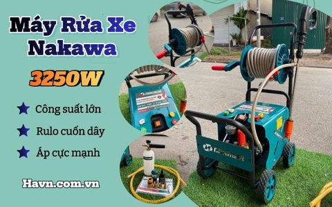 Máy Xịt Rửa Gia Đình Nakawa 3250W NK-MP3250Pro Có Đáng Mua Không?