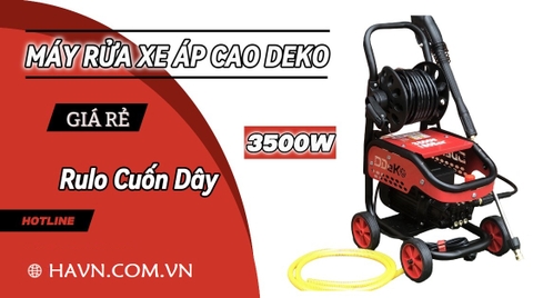 Máy Rửa Xe Áp Lực Cao Deko 3500W DK-3400SQ Có Gì Nổi Bật?