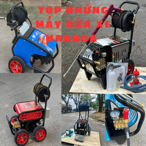 Top Những Máy Rửa Xe Hakuda Nên Dùng Hiện Nay