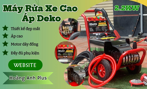 Mua Máy Rửa Xe Cao Áp 2200W Deko DK-X22 Giá Tốt Nhất Ở Đâu?