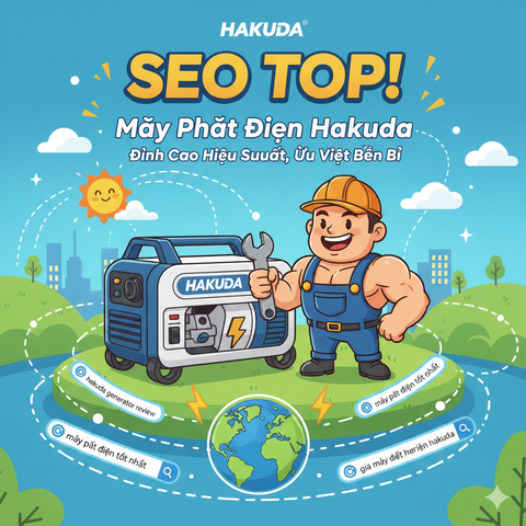 Máy Phát Điện Hakuda Vỏ Cách Âm – Lựa Chọn Hoàn Hảo Cho Gia Đình & Công Trình