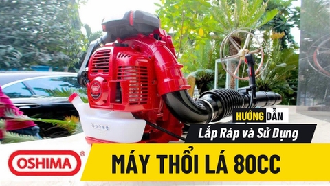 Hướng Dẫn Lắp Đặt Và Sử Dụng Máy Thổi Lá Oshima MTL 80CC