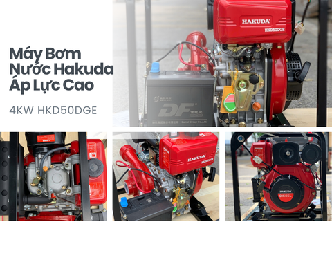 Ưu Điểm Nổi Bật Của Máy Bơm Nước Hakuda Áp Lực Cao 4KW HKD50DGE: Giải Pháp Đa Năng và Mạnh Mẽ Cho Mọi Thách Thức Bơm Đẩy Nước