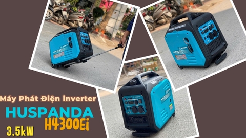 Tìm Hiểu Máy Phát Điện Chạy Xăng Huspanda 3.5KW H4300EI Inverter