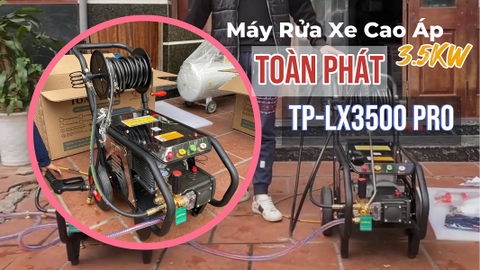Máy Rửa Xe Cao Áp Toàn Phát 3.5Kw TP-LX3500 PRO