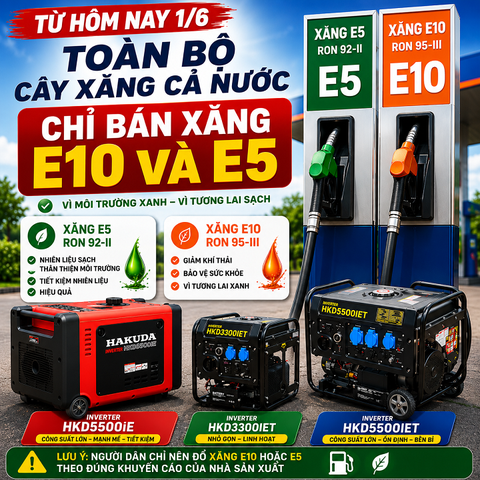 Từ hôm nay 1/6, toàn bộ cây xăng cả nước chỉ bán xăng E10 và E5
