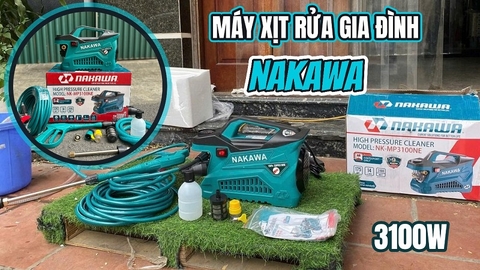 Máy Rửa Xe Nakawa 3100W NK-MP3100NE - Nổi Bật Trong Dòng Máy Thời Đại Mới