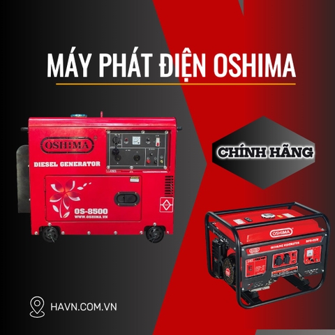 Máy Phát Điện Oshima - Dòng Máy Chính Hãng Chất Lượng Cao Được Tin Dùng
