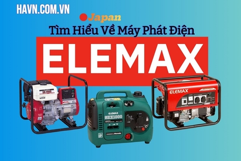 Tìm Hiểu Về Máy Phát Điện Elemax - Sản Phẩm Chính Hãng Nhật Bản