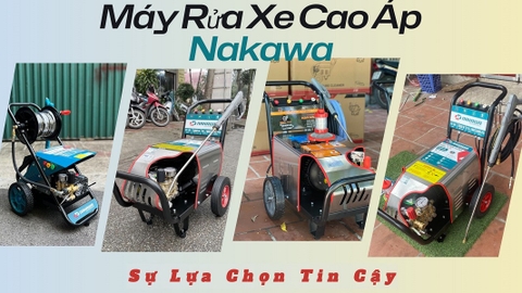 Tìm Hiểu Về Máy Rửa Xe Cao Áp Nakawa