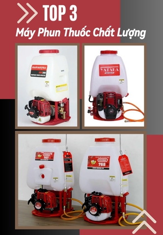 Top 3 Máy Phun Thuốc Chất Lượng Cao Không Thể Bỏ Qua