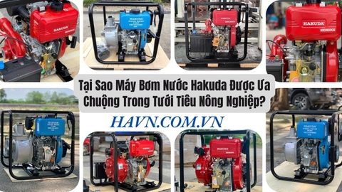 Tại Sao Máy Bơm Nước Hakuda Được Ưa Chuộng Trong Tưới Tiêu Nông Nghiệp?
