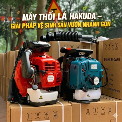 Máy Thổi Lá Hakuda – Giải Pháp Vệ Sinh Sân Vườn Nhanh Gọn