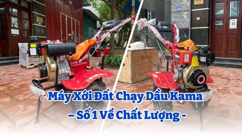 Máy Xới Đất Chạy Dầu Kama – Số 1 Về Chất Lượng