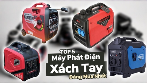 Top 5 Máy Phát Điện Xách Tay Đáng Mua Nhất Hiện Nay