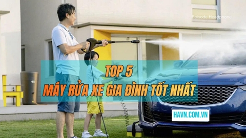 Top 5 Mẫu Máy Rửa Xe Gia Đình Tốt Nhất Hiện Nay