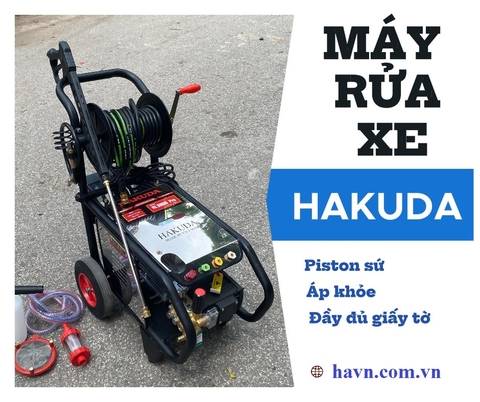 Mua Máy Rửa Xe Cao Áp 3Kw Hakuda RL3000 Pro Được Những Gì?