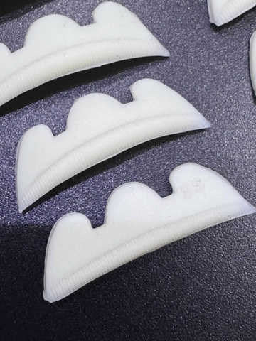 Trục uốn mi vương miện Crown 5 Cặp trục Silicone Hỗ Trợ Uốn lông Mi