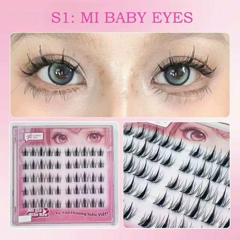 Mi Make Up Có Sẵn Keo và Không Keo