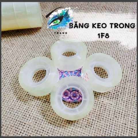 Set 5 cuộn băng keo trong văn phòng phẩm 1F8 - 25Y