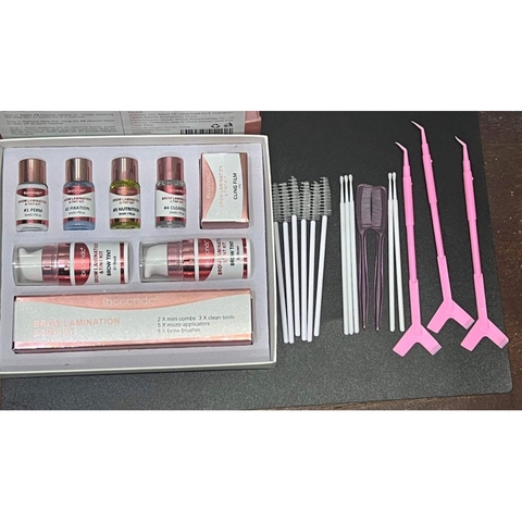 Bộ Brow Lamination Uốn Định Hình Chân Mày kèm Nhuộm Đen , Nâu