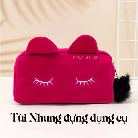 ￼Túi đựng dụng cụ nối mi, mỹ phẩm, bút viết, dễ thương