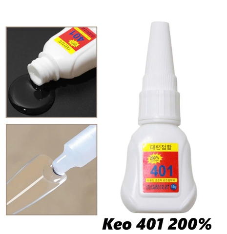 Keo dán móng 401 dính chắc ,dán charm nail, đính đá