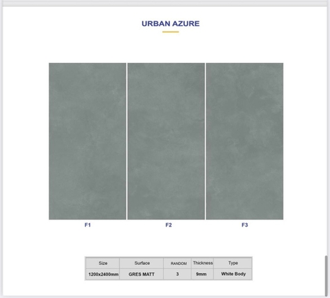 Gạch Ấn Độ 120*240 mã URBAN AZURE