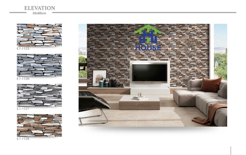 Gạch Trang Trí Ấn Độ 30*60-E7 1125-1128