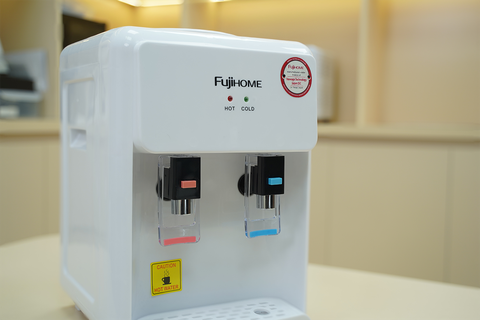 Cây nước nóng lạnh để bàn mini Fujihome WD201E