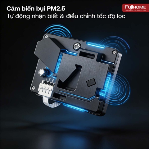 Máy lọc không khí Fujihome AP5PRO kết nối Wifi thông minh
