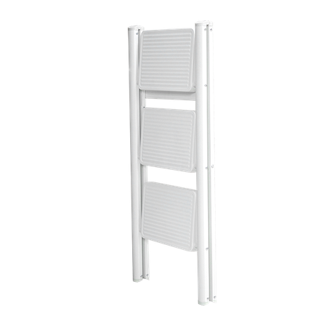 Thang ghế gấp gọn thông minh 3 bậc Fujihome SL103W (white )