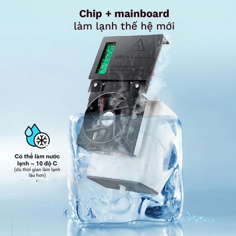 Cây nước nóng lạnh để bàn mini FUJIHOME WD03E