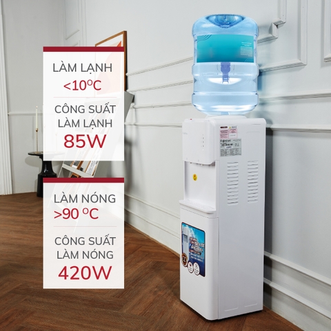Cây nước nóng lạnh cao cấp Fujihome WD531C