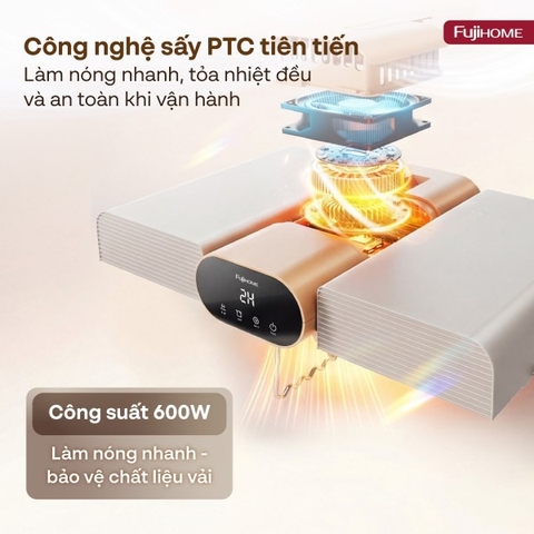 Máy sấy quần áo Fujihome FCD16