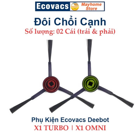 Phụ kiện Robot Ecovacs Ecovacs Deebot X1 Turbo, Ecovacs Deebot X1 Omni, Phụ Kiện Robot Hút Bụi Lau Nhà Ecovacs Deebot X1