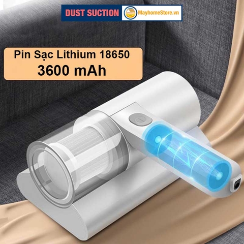 Máy Hút Bụi Giường Nệm Diệt Khuẩn UV Không Dây Chuyên Dụng Hút Bụi Vệ Sinh Giường Nệm Chăn Ga Ghế Sofa Diệt Khuẩn 99%
