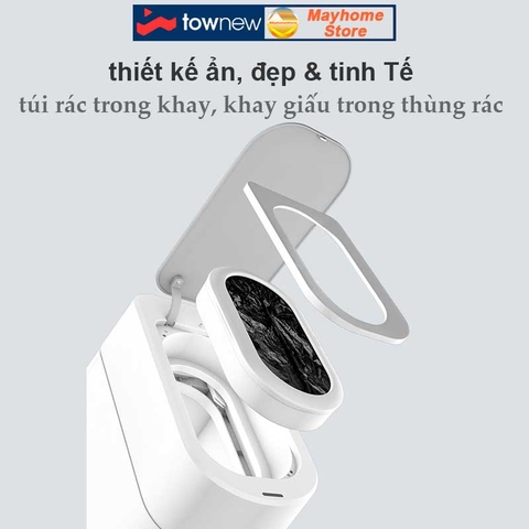 Khay Túi Rác Xiaomi Townew T3 Túi Liền Dài 9m Có thể đóng túi 25 đến 30 lần bảo vệ môi trường