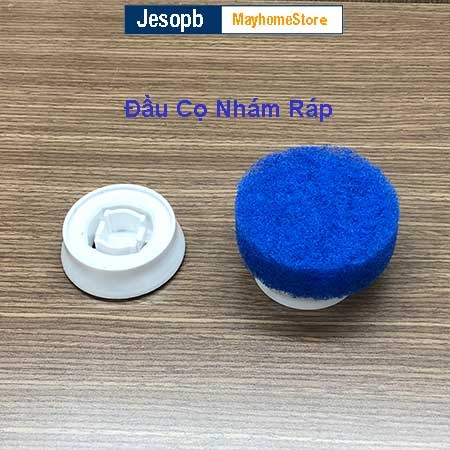 Bộ 8 Đầu Cọ (bán rời) Lắp Cho Máy cọ máy chà bàn chải làm sạch vệ sinh nhà tắm không dây Jesopb K129 Pin 4000mAh