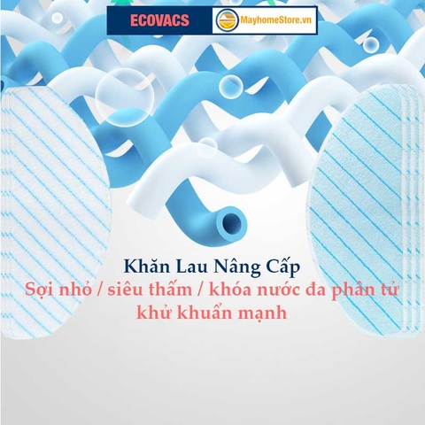 Phụ kiện Robot Ecovacs Deebot T9 AIVI | T9 Max | T9 Power | Khăn Lau | Đôi Chổi Cạnh | Bộ Lọc Hepa | Chổi Lăn Chính /