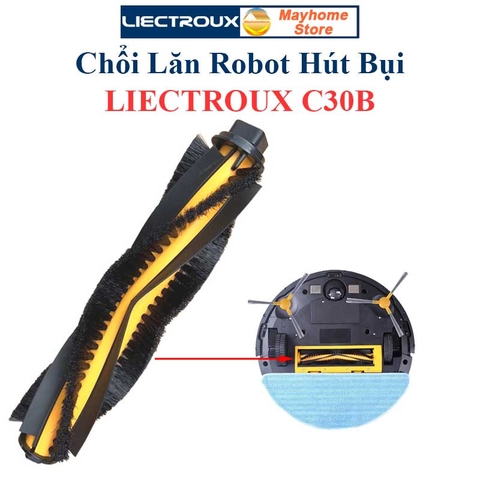 Phụ kiện robot hút bụi Liectroux C30B, Chổi lăn, chổi cạnh, lọc bụi, khăn lau Liectroux C30B