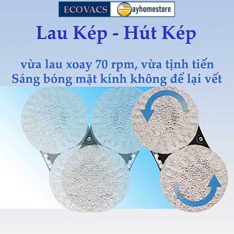 Phụ Kiện Khay & Khăn Lau Cho Robot Lau Kính iLOBOT HCR 02, HCR 11, HCR10, HCR12