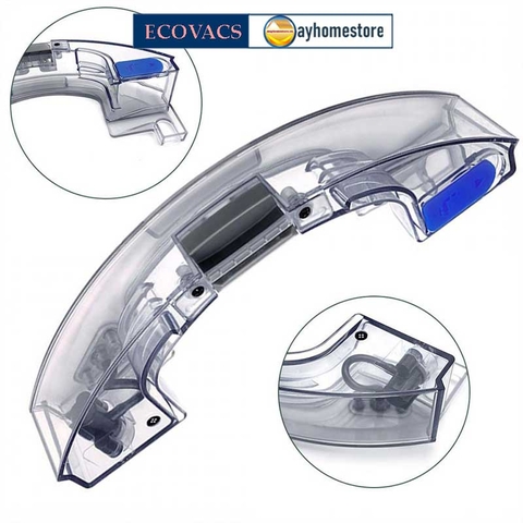 Hộp bụi, Hộp nước và khay lau cho robot hút bụi lau nhà Ecovacs Deebot Seri T5 T8 T9 N5 N8 N10 OzmoT8 Ozmo920 Ozmo950