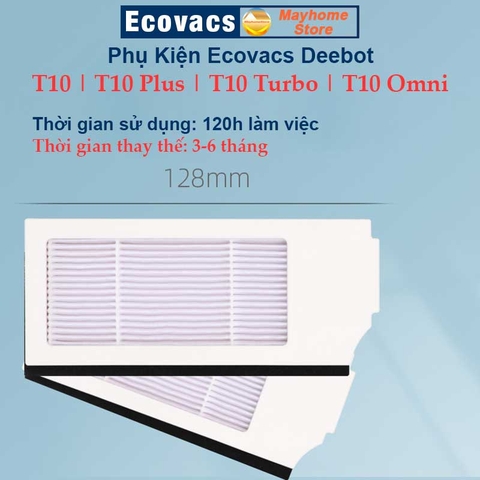 Phụ kiện Robot Ecovacs Deebot T10, T10 Plus, T10 Turbo, T10 Omni, Phụ Kiện Robot Hút Bụi Lau Nhà Ecovacs Deebot