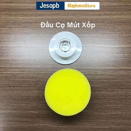 Bộ 8 Đầu Cọ (bán rời) Lắp Cho Máy cọ máy chà bàn chải làm sạch vệ sinh nhà tắm không dây Jesopb K129 Pin 4000mAh