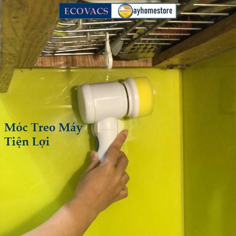 Máy Cọ Rửa Cầm Tay Đa Năng Magic Brush Pin Sạc 1500 mAh, Bàn Chải Vệ Sinh Nhà Bếp Không Dây Chống Nước Tiêu Chuẩn IPX6