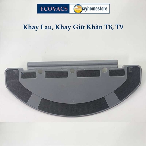Hộp bụi, Hộp nước và khay lau cho robot hút bụi lau nhà Ecovacs Deebot Seri T5 T8 T9 N5 N8 N10 OzmoT8 Ozmo920 Ozmo950