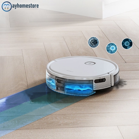 Robot Hút Bụi Lau Nhà Deebot U2 Power - Động Cơ Nidec Không Chổi Than Của Nhật Bản [Chính Hãng Ecovacs] Released 09/2020