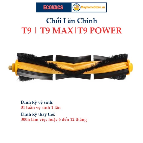 Phụ kiện Robot Ecovacs Deebot T9 AIVI | T9 Max | T9 Power | Khăn Lau | Đôi Chổi Cạnh | Bộ Lọc Hepa | Chổi Lăn Chính /