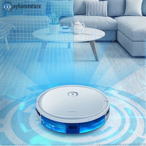Robot Hút Bụi Lau Nhà Deebot U2 Power - Động Cơ Nidec Không Chổi Than Của Nhật Bản [Chính Hãng Ecovacs] Released 09/2020